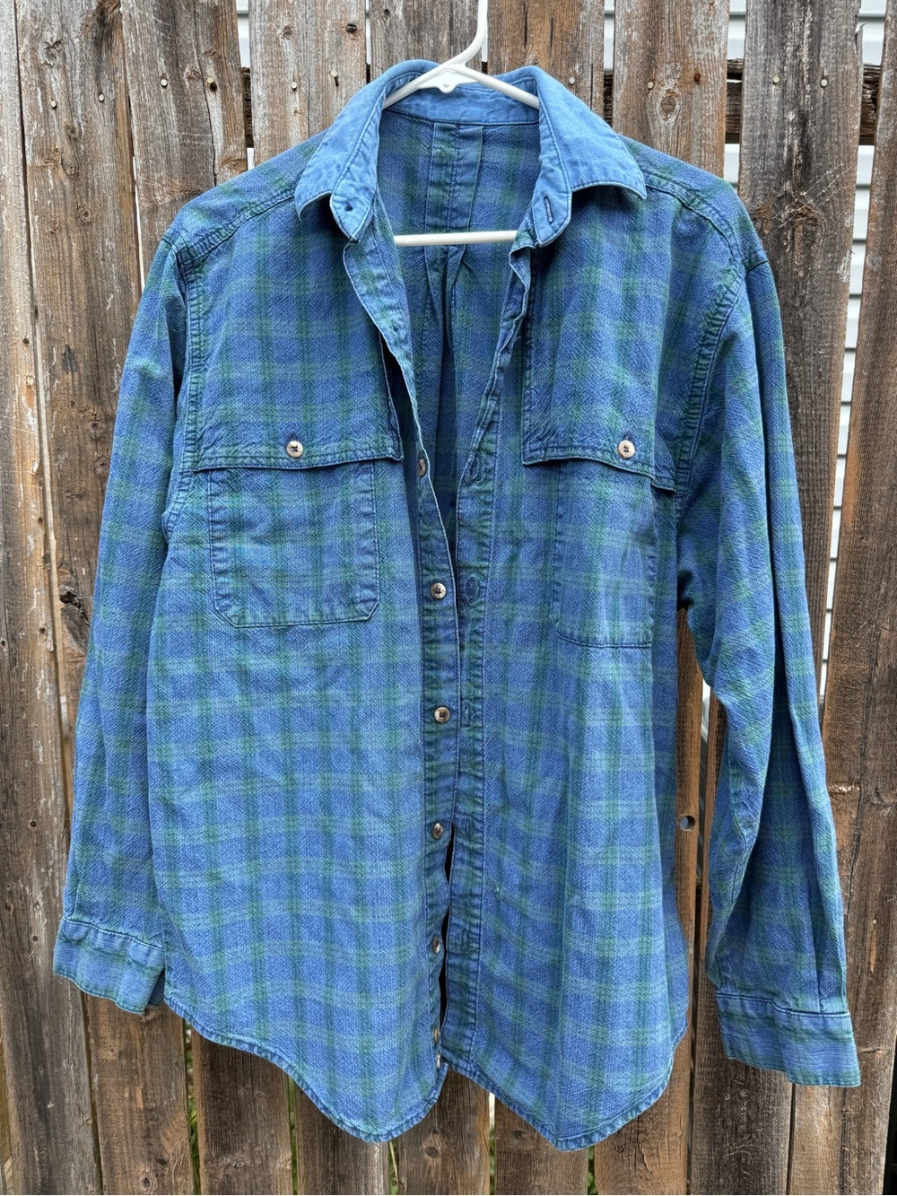 Australian Outback Plaid Button-Down Shirt